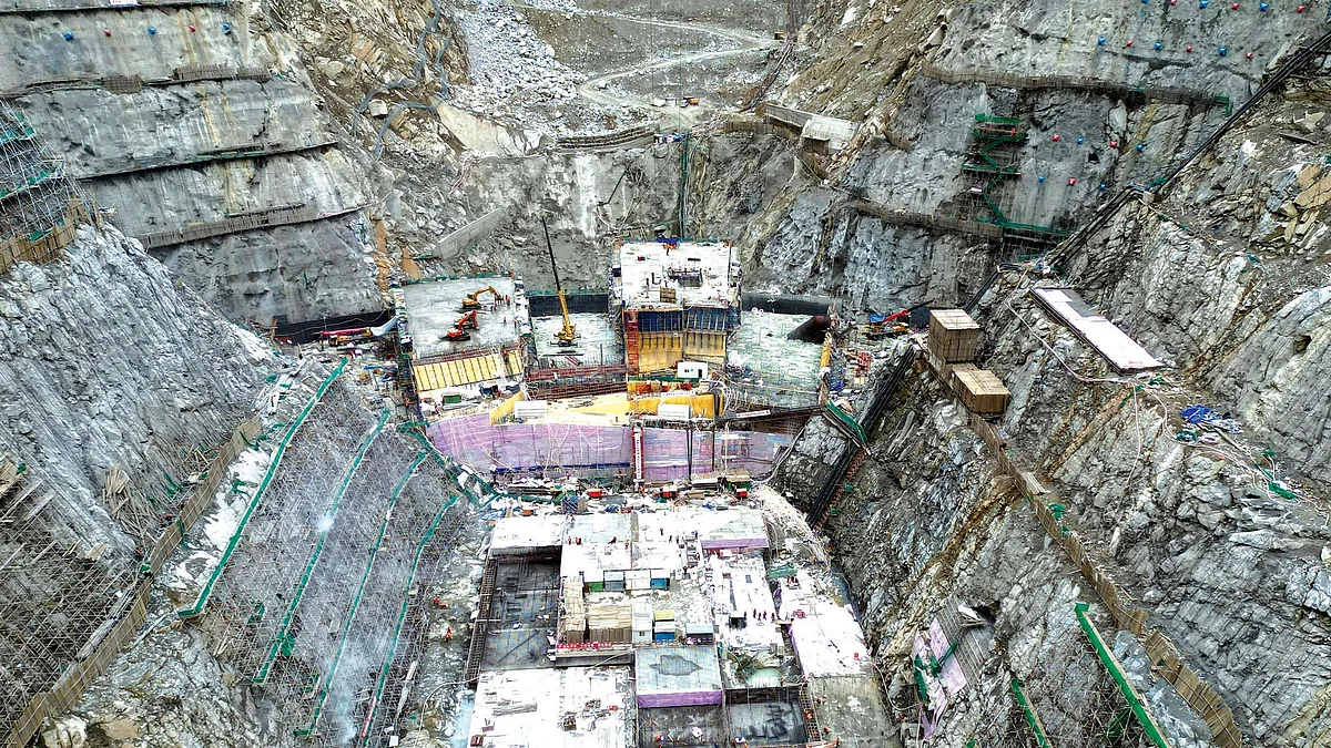 The Yebatan hydropower project is one of the many dams being built by China