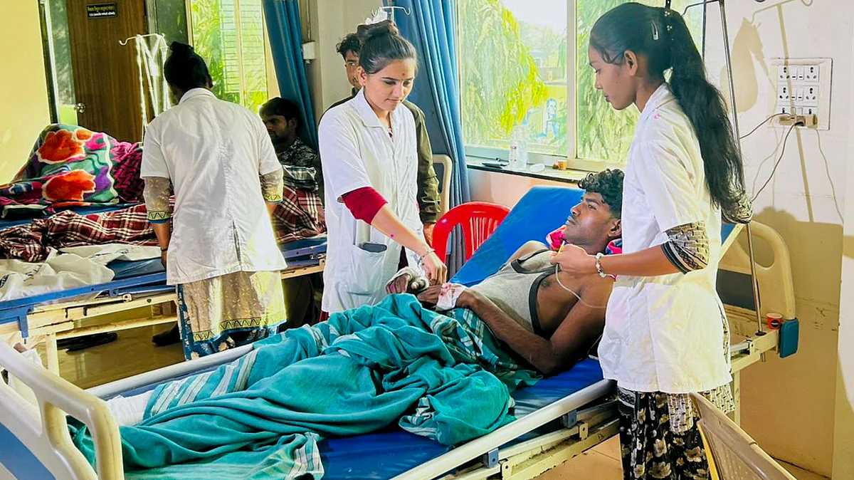 The injured in hospital (photo: PTI)