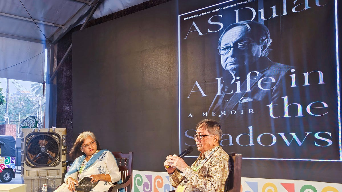 Former RAW chief AS Dulat speaks at the ongoing eighth edition of the Kerala Literature Festival