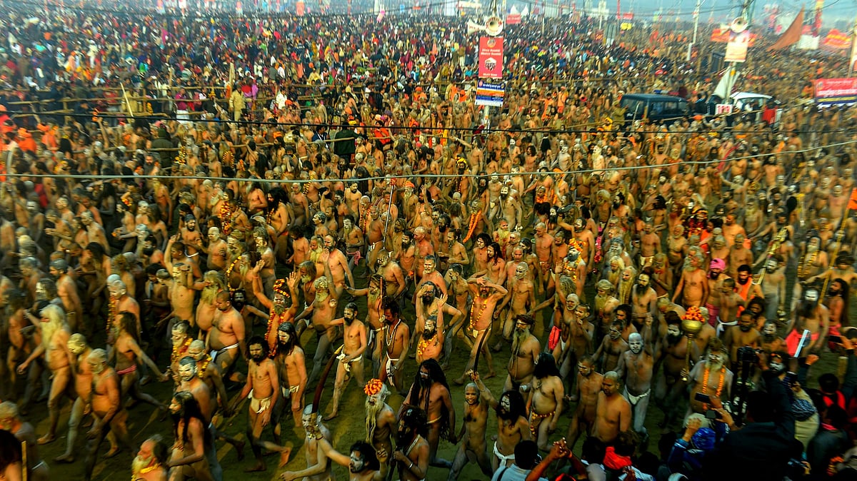 Representation image of the Maha Kumbh (photo: PTI)