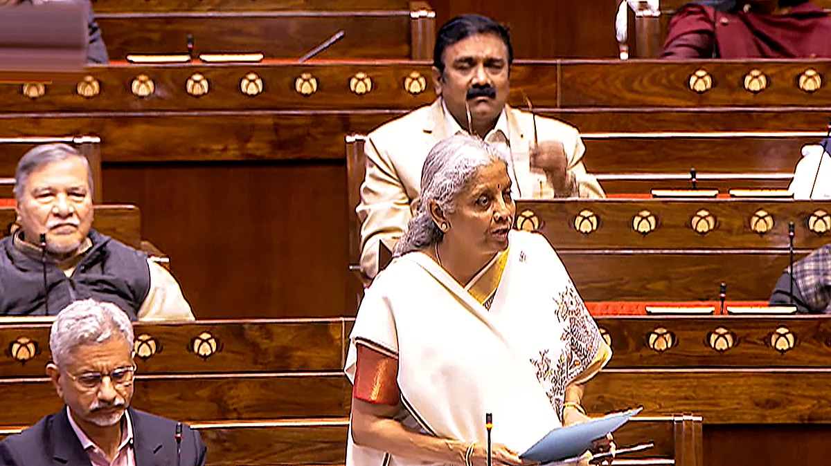 Nirmala Sitharaman presents the Union Budget 2025-26