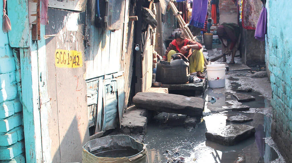 The city's most neglected citizens live in Delhi's slums