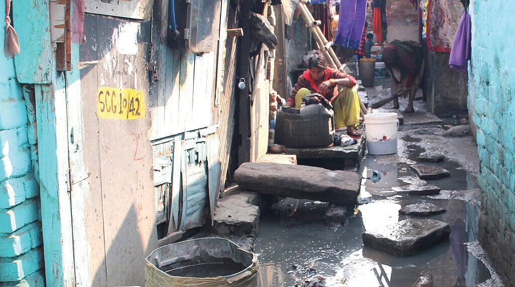 The city's most neglected citizens live in Delhi's slums