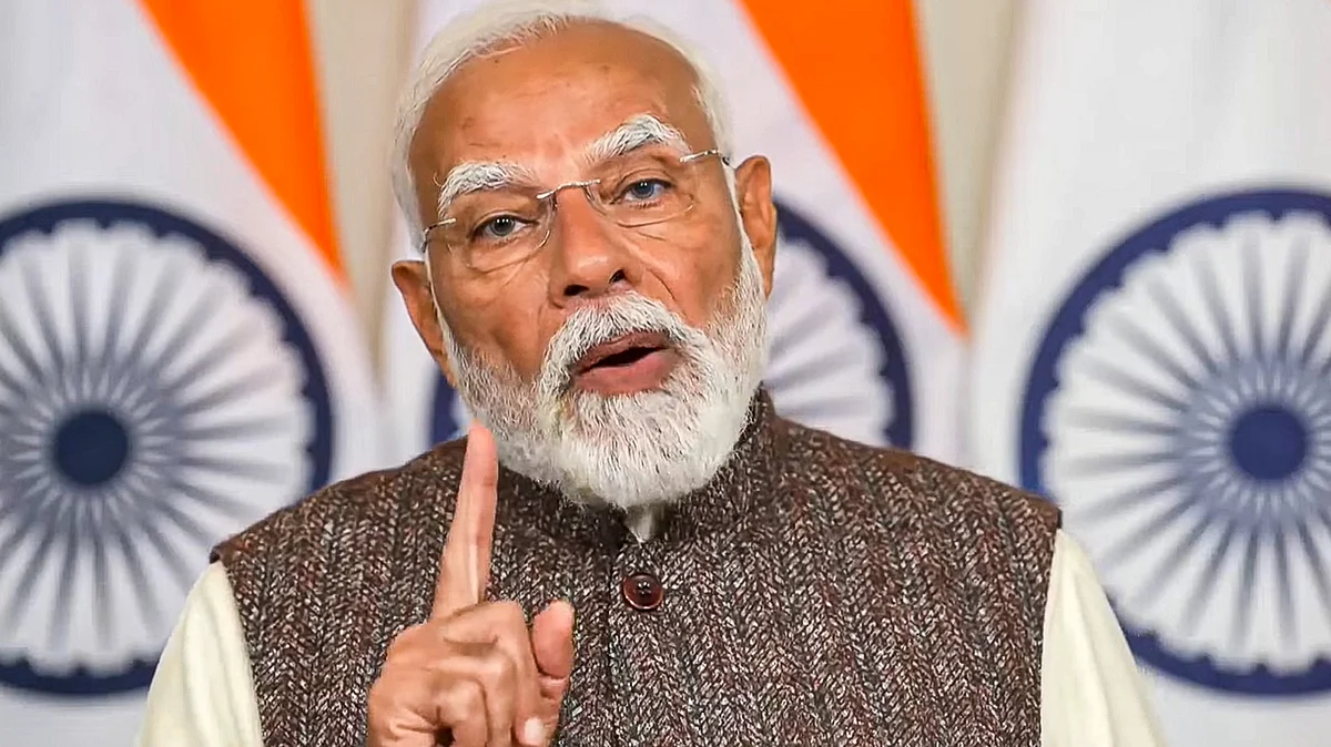 Narendra Modi the visionary? (photo: PTI)