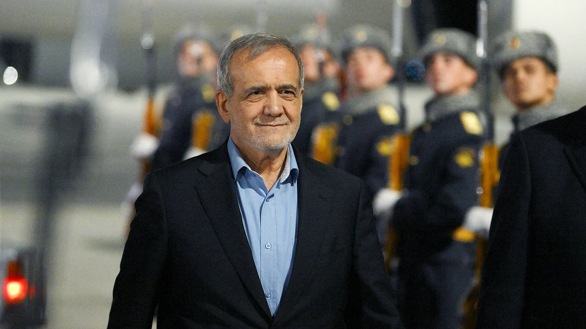 Iranian President Masoud Pezeshkian