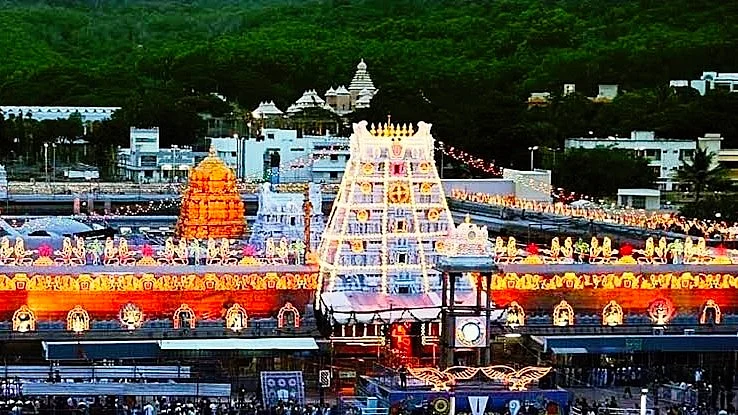 The Tirupati temple