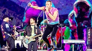 Coldplay in performance (photo: IANS)