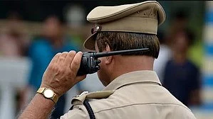 Representative image of a policeman (photo: IANS)