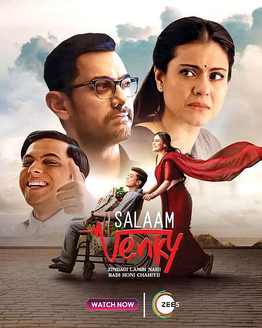 Movie poster of Salaam Venky