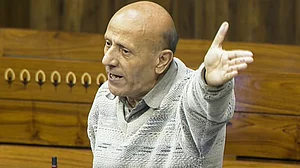 Out on parole, Engineer Rashid raises in LS issue of civilian deaths in J&K