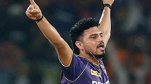 Kolkata Knight Riders' Vaibhav Arora