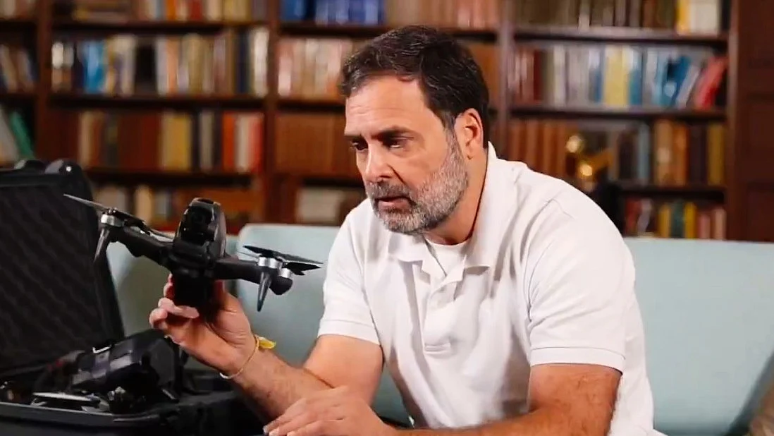Screengrab from video posted by Rahul Gandhi