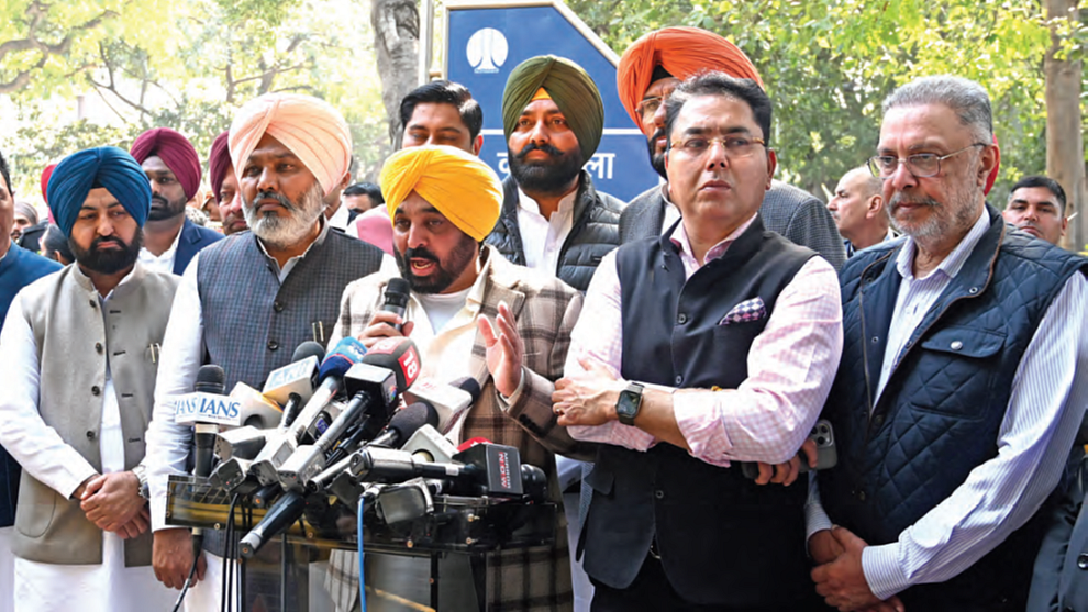 With a weakened central leadership, it will be interesting to see how the Kejriwal–Mann dynamics play out