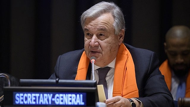 UN chief Antonio Guterres