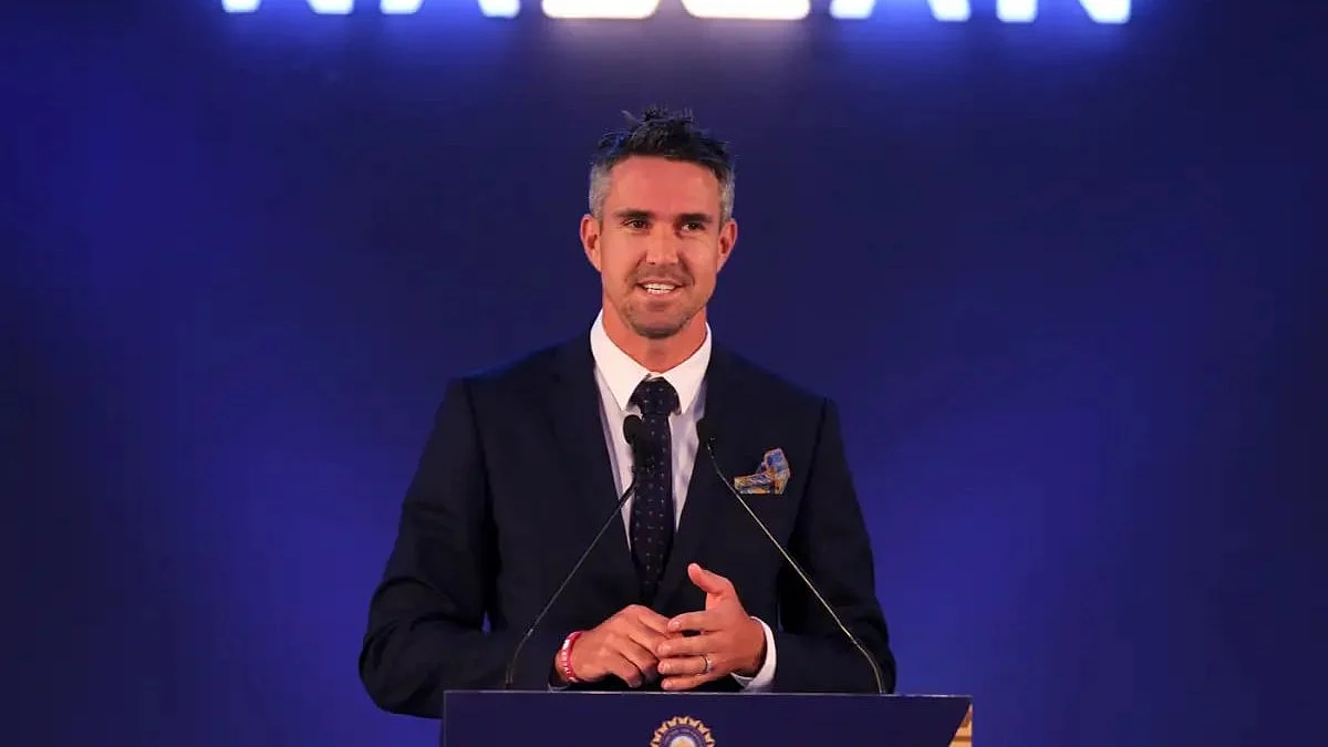 File photo of Kevin Pietersen during a BCCI event