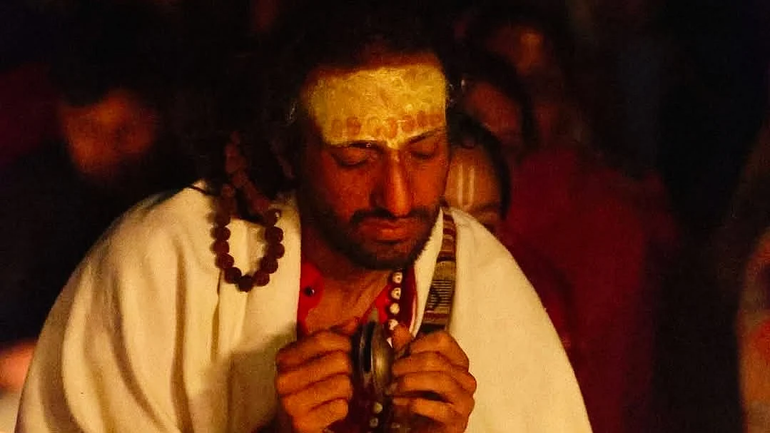 IIT Baba during Maha Kumbh (photo: @Abhey_Singh_/X 