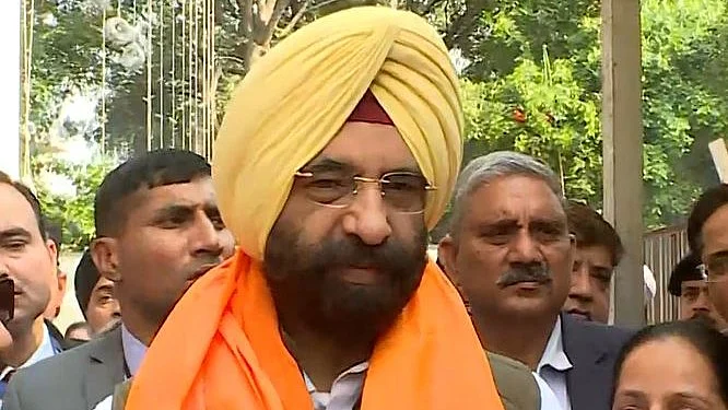 Delhi Forest and Environment Minister Manjinder Singh Sirsa