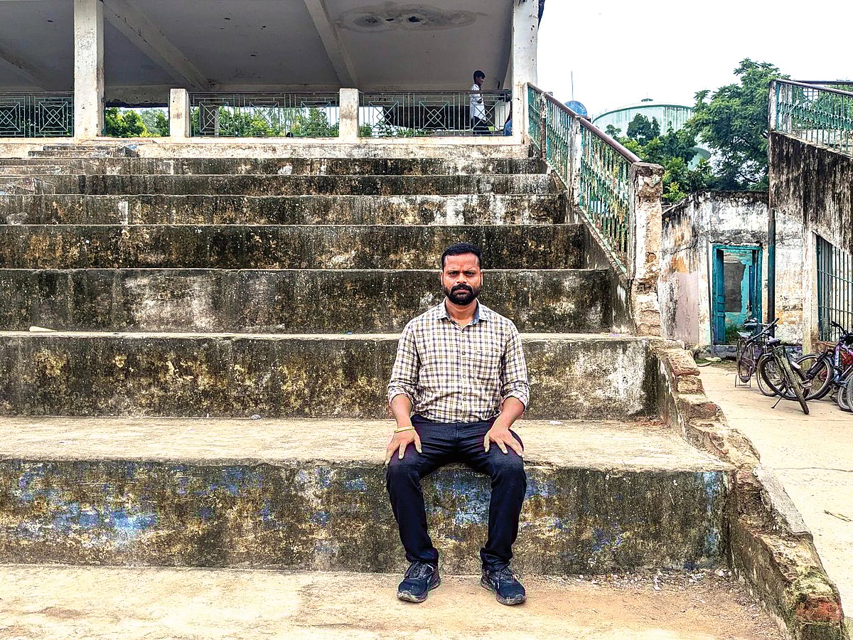 Mohan Singh, a fitness trainer in Arrah