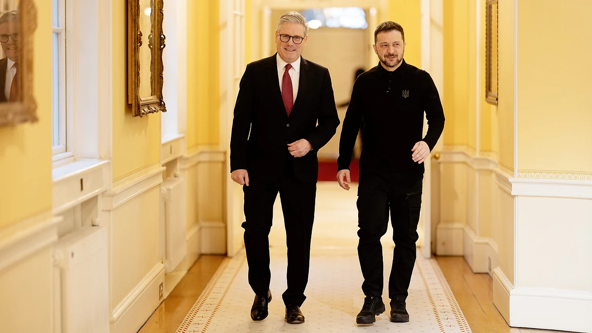 Keir Starmer and Volodymyr Zelenskyy (photo: @Keir_Starmer)
