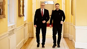 Keir Starmer and Volodymyr Zelenskyy (photo: @Keir_Starmer)