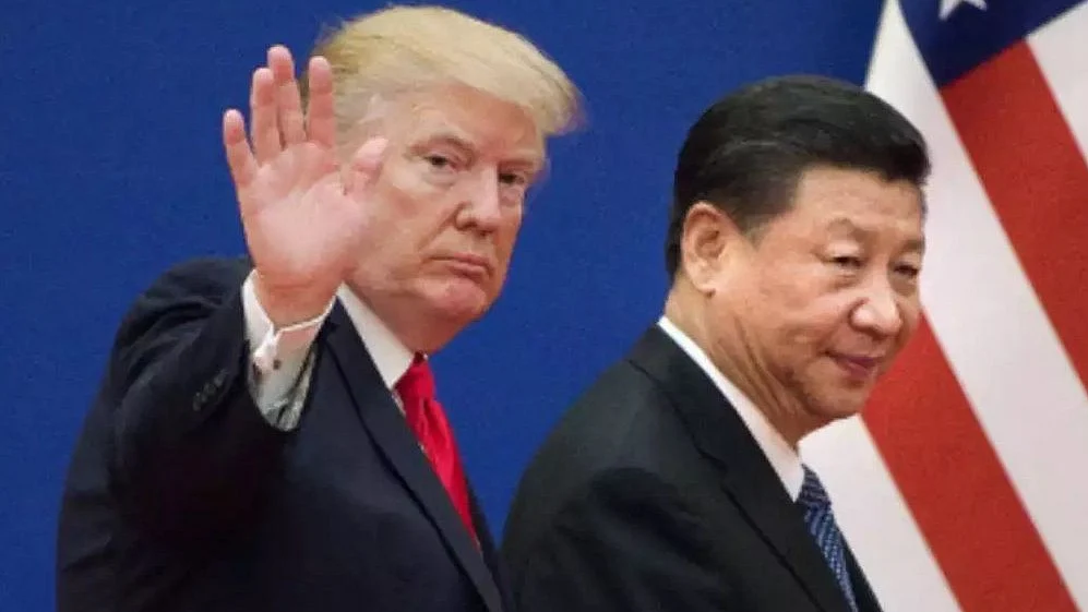 US President Donald Trump and his Chinese counterpart Xi Jinping (file photo)