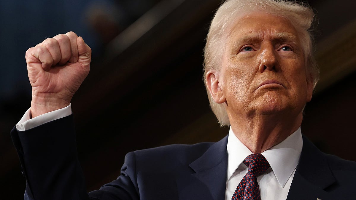 Donald Trump in Washington on 4 March (photo: AP/PTI)
