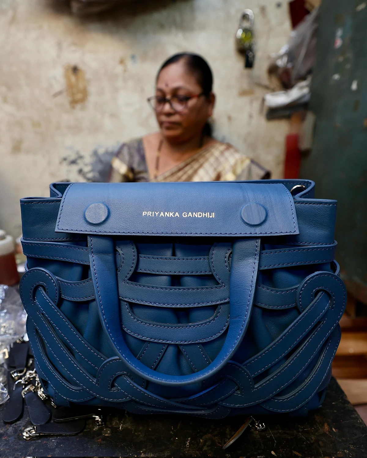 and one for Priyanka — from the leatherworkers of Dharavi, Mumbai