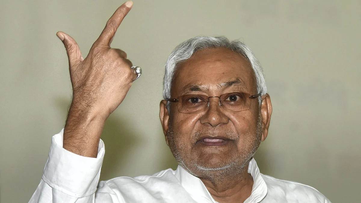 Bihar CM Nitish Kumar (file photo)