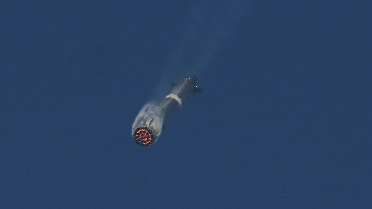 The mega rocket Starship in Texas on 6 March (photo: AP/PTI)