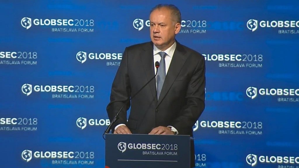 Former Slovakia president Andrej Kiska (photo: @Andrej_Kiska/X)