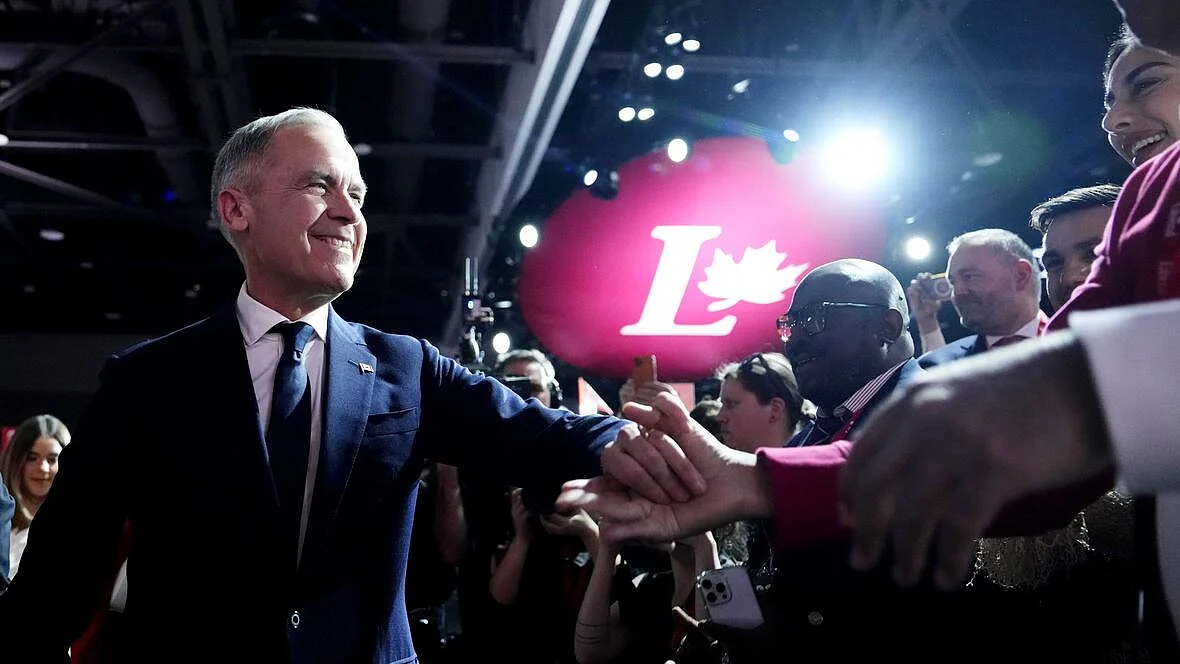 Mark Carney, the new Liberal leader and Canada's prime minister-to-be