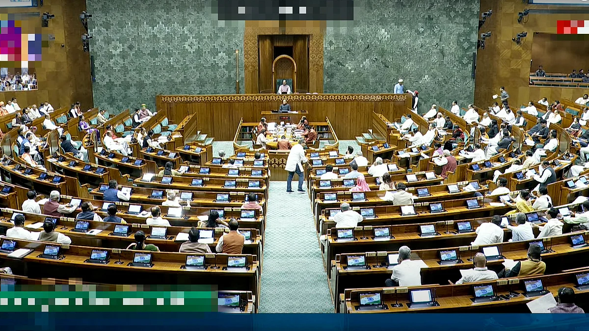 Political party leaders attend proceedings in Lok Sabha (photo: PTI)