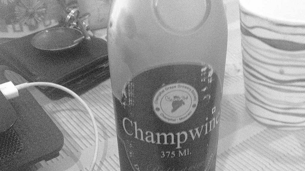 Grape wines, such as this from Champhai, were the only option for Mizoram sellers until now