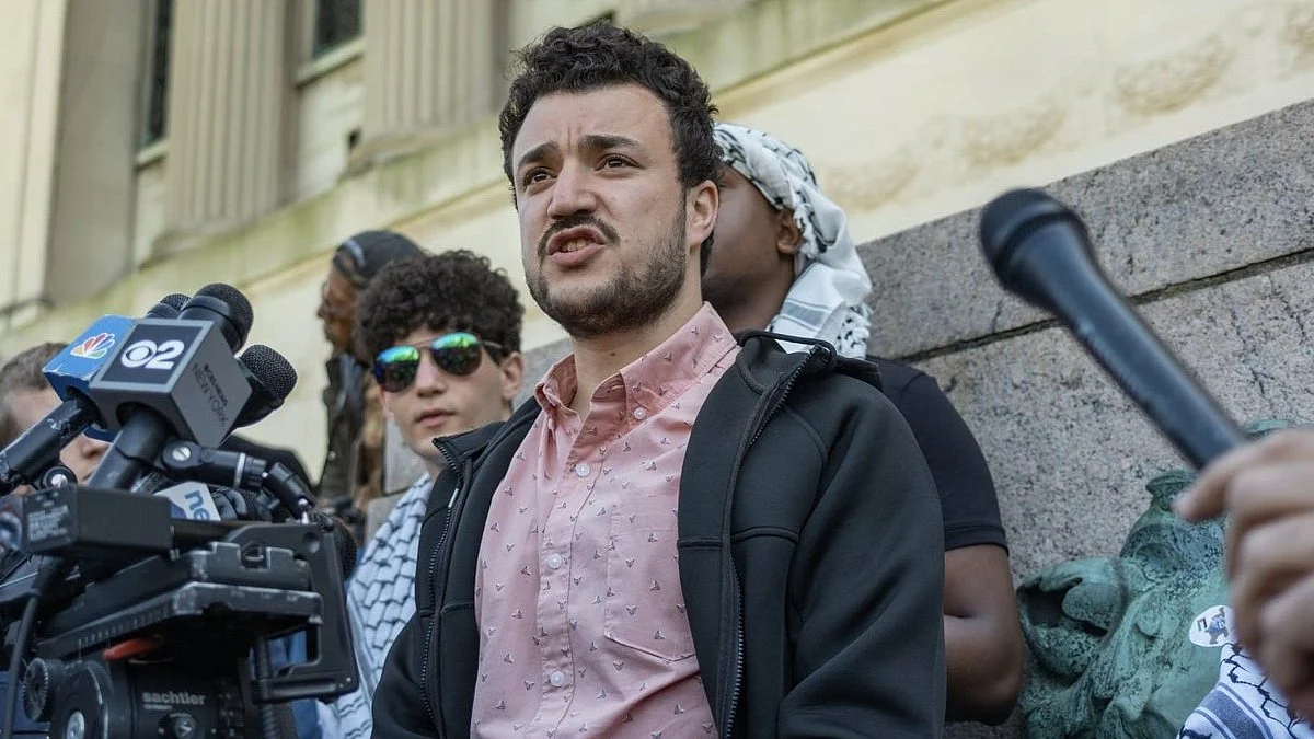 Mahmoud Khalil, whose detention by the Trump regime has motivated a wave of public protests across the US