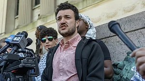 Mahmoud Khalil, whose detention by the Trump regime has motivated a wave of public protests across the US