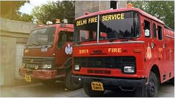 Six Delhi Fire Service tenders in Connaught Place to combat the blaze (representative image_