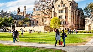 Part of the Yale University campus (photo: yale.edu)