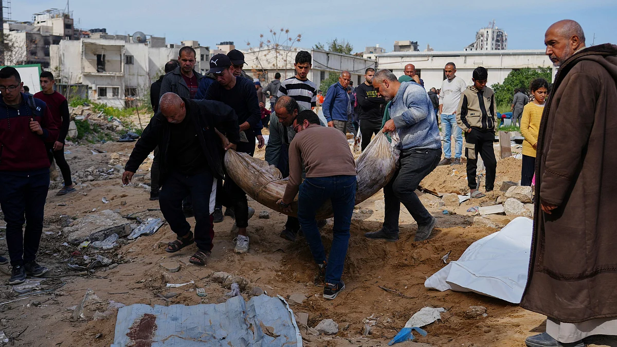 Israel says it has killed around 20,000 militants, without providing evidence (photo: AP/PTI)