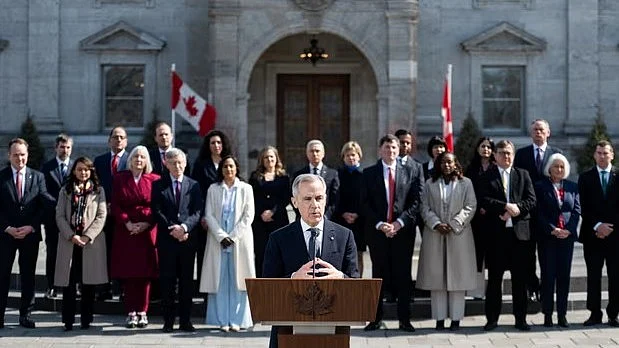 Mark Carney takes oath in both English and French (photo: IANS)