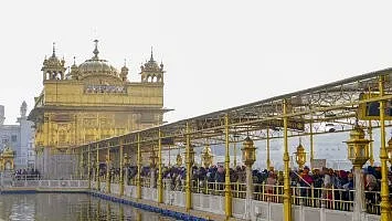 Golden Temple in Amritsar (photo: @AdvVasukukreja/X)