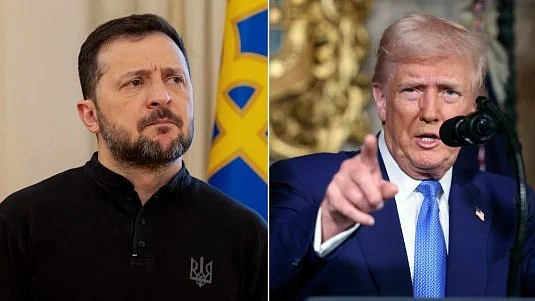 Donald Trump and Volodymyr Zelenskyy (photo: IANS)