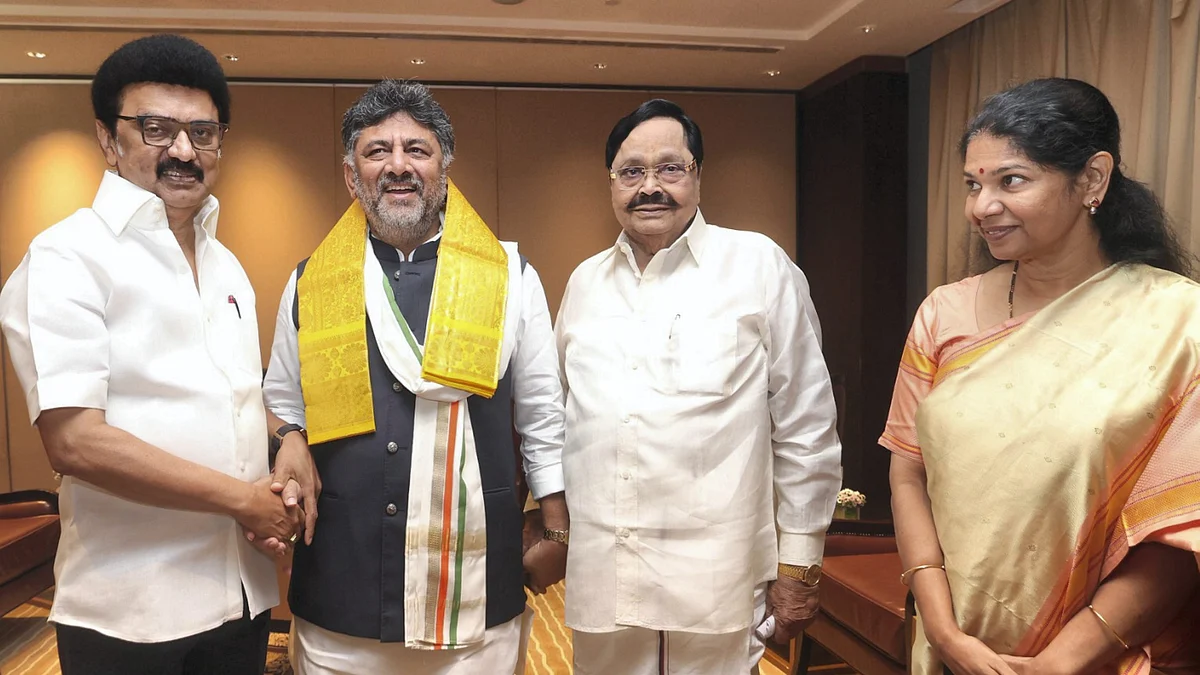 Shivakumar calls Tamil Nadu BJP chief 'poor man', wishes him luck