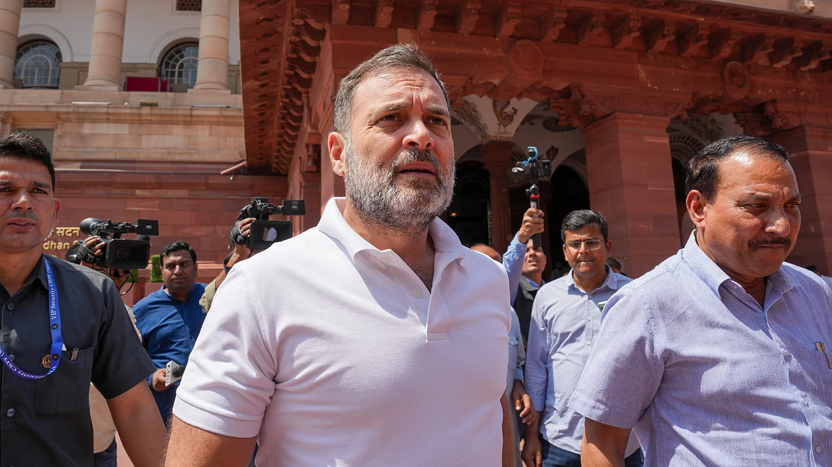Congress leader and Lok Sabha LoP Rahul Gandhi