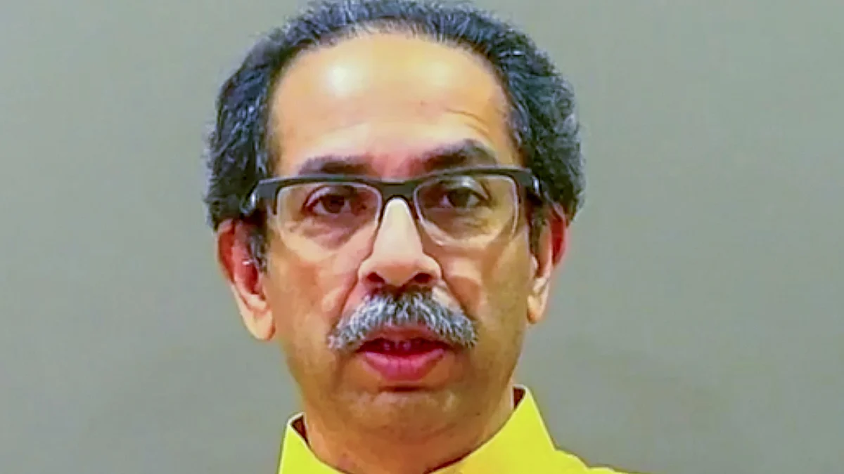 Shiv Sena chief Uddhav Thackeray (photo: PTI)