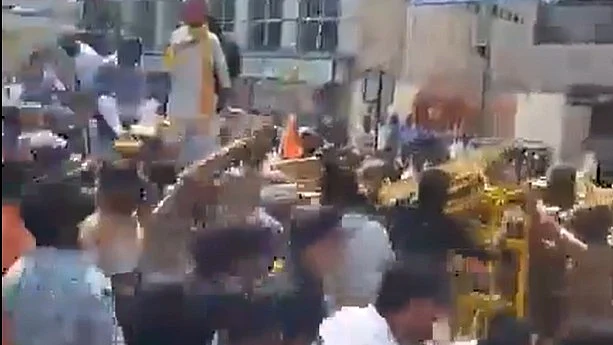 The “unknown mob” on its way to attack Rajya Sabha MP Ramji Lal Suman's home in Agra