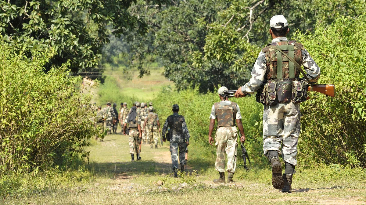 A CRPF unit in Chhattisgarh (photo: Getty Images)