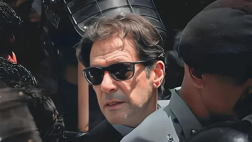 Jailed, former Pakistan PM Imran Khan (file photo)