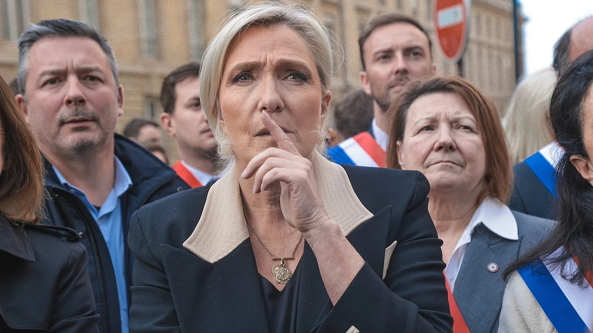 French far-right leader Marine Le Pen