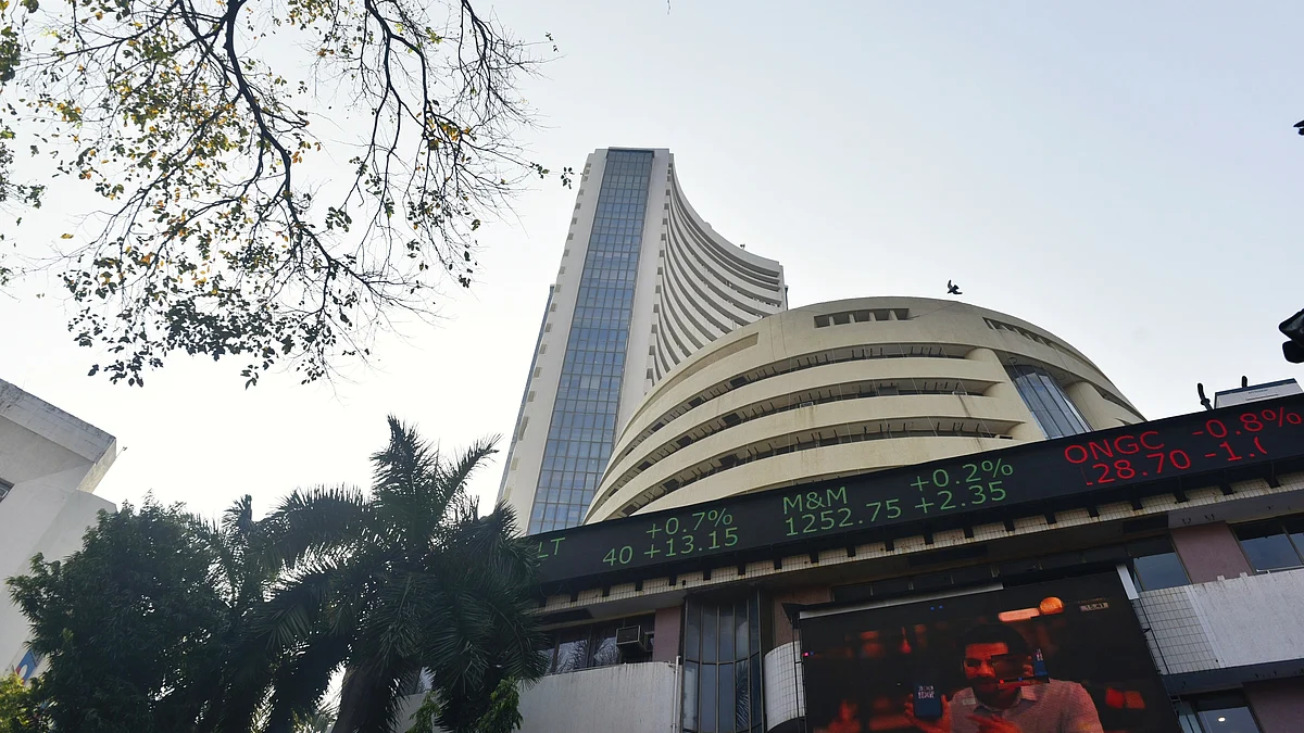 The Bombay Stock Exchange (file photo)