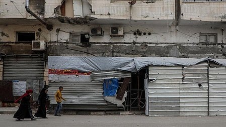 Civilians in the northern Gaza Strip (photo: IANS)